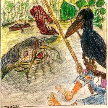 Book cover for Why Don't Crows Eat Worms? by J.P. Barelli