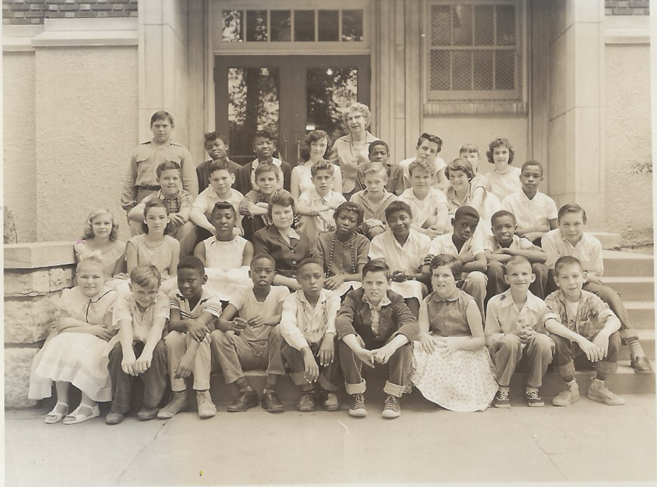 J.P. Barelli's sixth grade class photo, Kansas City, Missouri