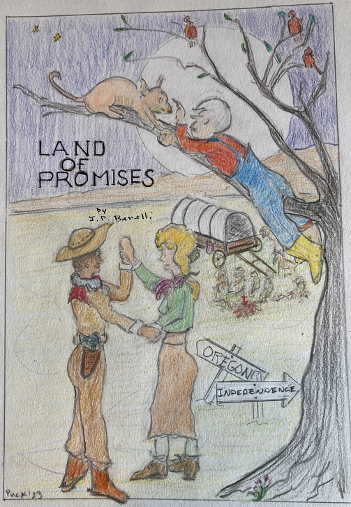 Book cover for Land of Promises by J.P. Barelli
