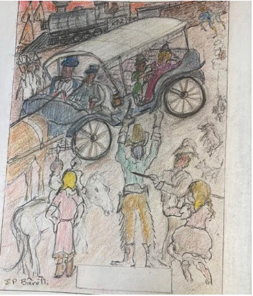 Book cover for Last Ranch to Nowhere by J.P. Barelli