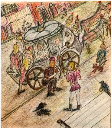 Book cover for A Marvelous Love by J.P. Barelli