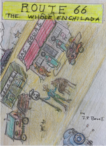 Book cover for Route 66: The Whole Enchilada by J.P. Barelli