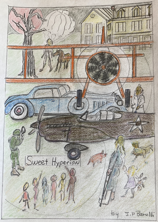 Book cover for Sweet Hyperion by J.P. Barelli