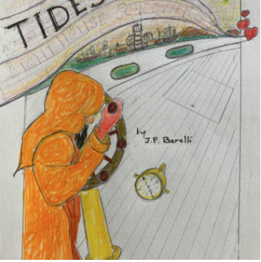 Book cover for Tides by J.P. Barelli